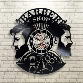 Barber Shop Wall Clock