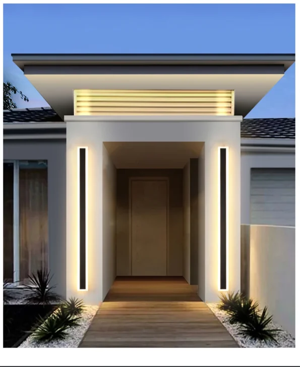Led Outdoor Wall Light Modern IP65 Waterproof Porch Garden Lamp Garage Front Door Decoration  Indoor Bedroom living room Lightin - Image 7