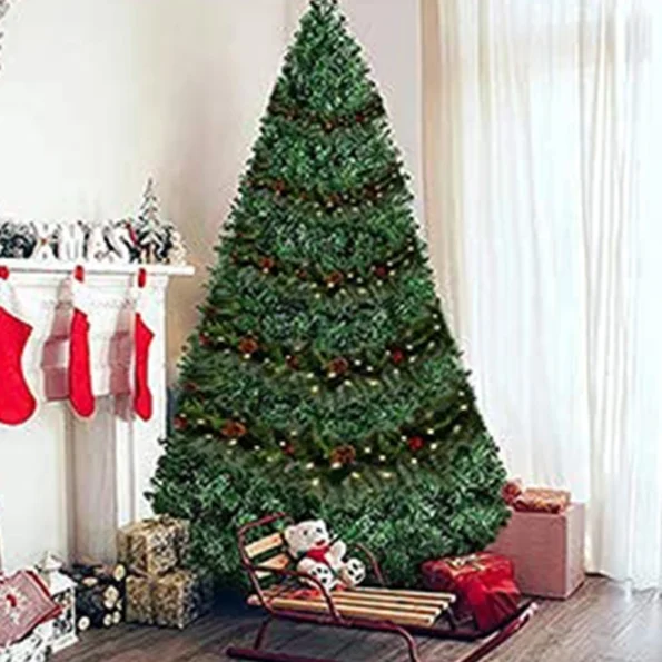 1.8/2.7m Illuminated Christmas LED Light Rattan Berries Pine Cones Garlands Decoration for Doors Trees Fireplaces Wall - Image 4