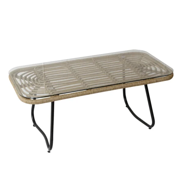 Outdoor sofa rattan furniture rattan chair outdoor patio hotel rattan sofa set - Image 4