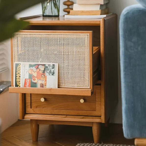 Solid Wood Nightstand