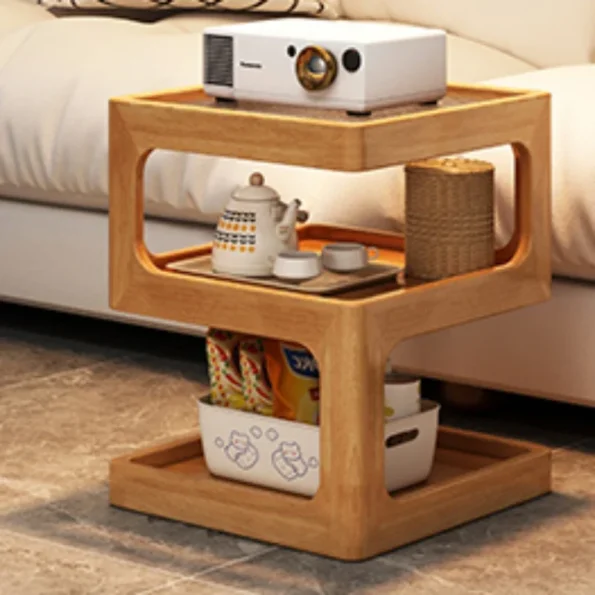 Desk Drawer Cabinets Living Room End Tables Storage Locker Cabinet Cute Table Small Nachttisch Night Nightstand Low Bed - Image 2