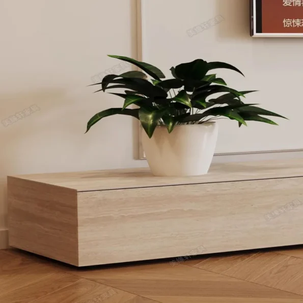Console Tv Stands Modern Living Room Home Wood Solid Wood Standing Tv Cabinet Pedestal Meuble Tv Suspendu Luxury Furniture - Image 6