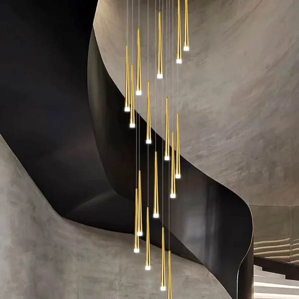 Modern Stair chandelier Pendant lights indoor lighting Ceiling lamp hanging light led Chandeliers for living room indoor lightin - Image 6