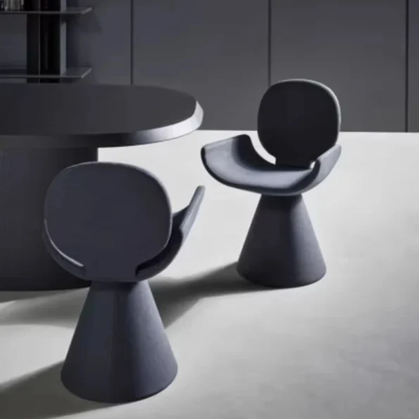 Unique Designer Dining Chair Black Modern Living Room Comfortable Armrest Chairs Dormitorio Luxury Cadeiras De Jantar Furniture - Image 6