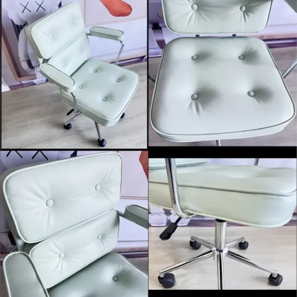 MOMO Ergonomic Computer Chair Home Backrest Comfortable Leisure Lift Office Chair Staff Student Dormitory Study Chair - Image 2