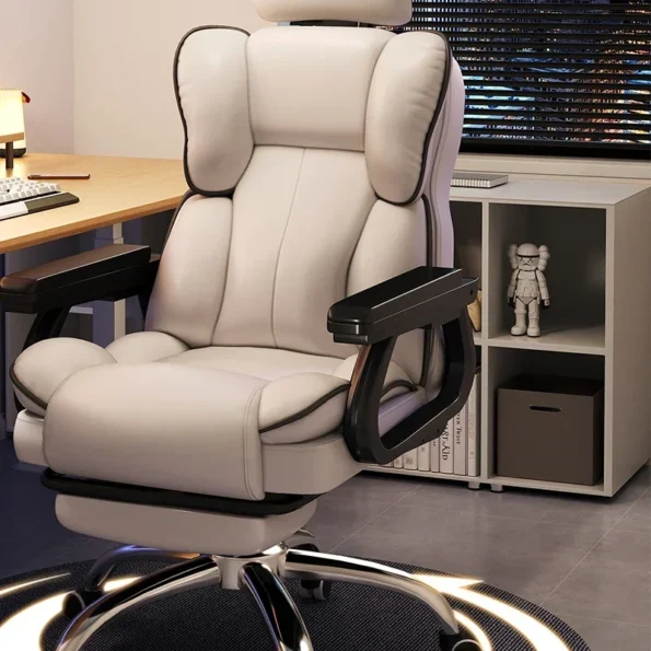 Comfortable Gamer Pc Vanity Game Bedroom Gamming Chair Office Height Swivel Meeting Adjustable Bureau Meuble Office furniture - Image 2