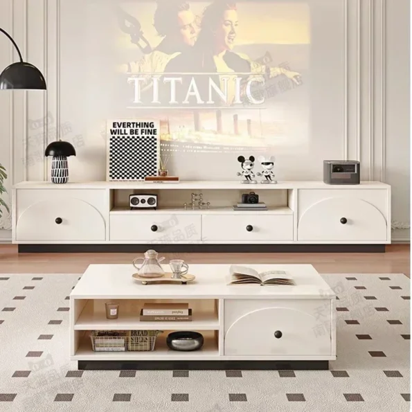 Corner Furniture TV Stands Modern Living Room Multifunction Home Floor Cabinet Comfortable Luxury Mesa Para TV Table Console JGY