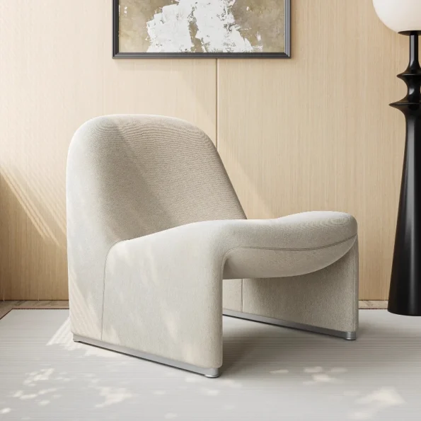 Modern Living Room Furniture Prefabricated Chair Lazy Auxiliary Mobile Ergonomic Convenience Store Muebles Floor Outdoor