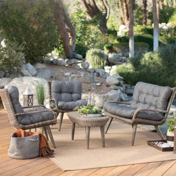 Balcony Patio Sofa 1 Person Lounge Garden Sofa Terrace Single Muebles Jardin Exterior Y Terraza Outdoor Garden Furniture