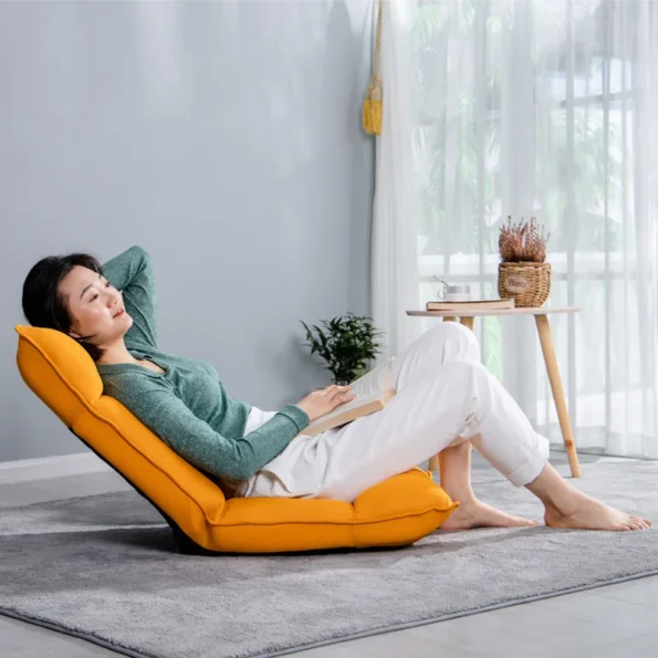 Lazy Sofa Tatami Japanese Net Celebrity Folding Living Room Single Bedroom Balcony Bay Window Back Chair Dropshipping