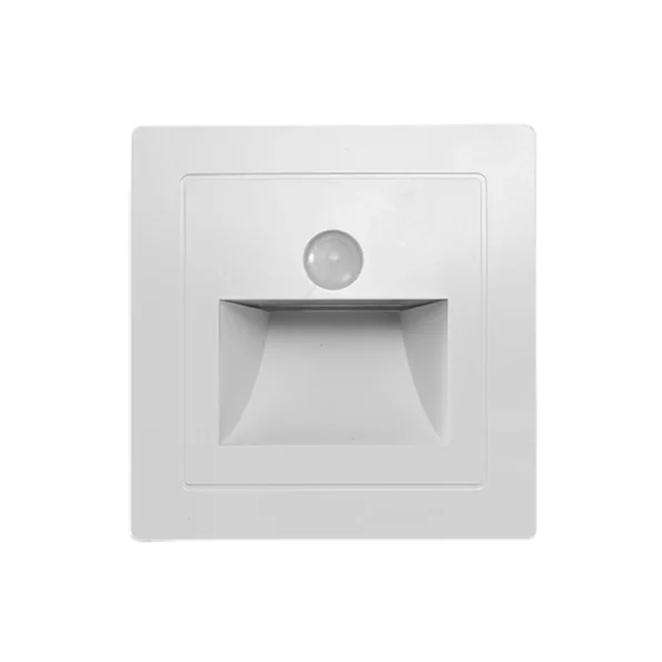 Recessed Led Wall Lamp PIR Motion Sensor Stair Case Light AC110V-240V Step Lamp Corridor Lighting Indoor Wall Lightin 2W - Image 9