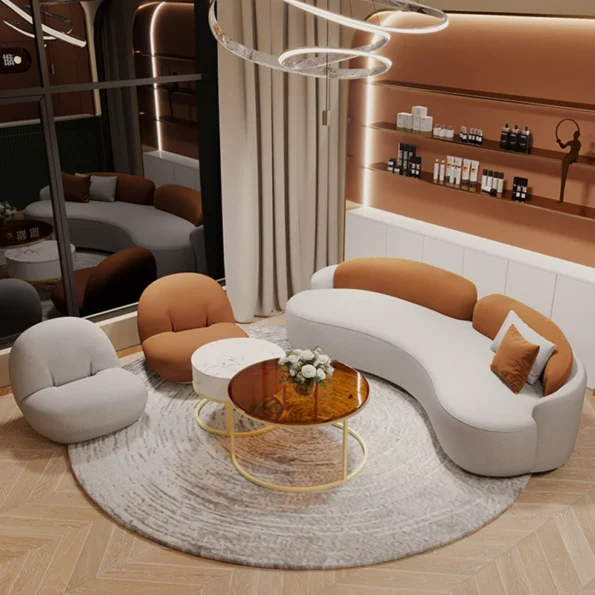 Cloud Couches Stone Air 1-Person 6 Person Sofa Office Recliner Couch Rattan Turkish Beds Free Shipping Sofas Lujo Floor Chair - Image 3