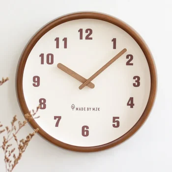 Solid Wood Wall Clock,