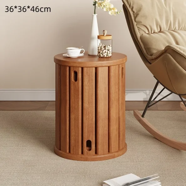 Creative Four In One Dining Chairs New Chinese Style Kitchen Stools Multifunctional Coffee Table Stacking Storage Wooden Bench - Image 12
