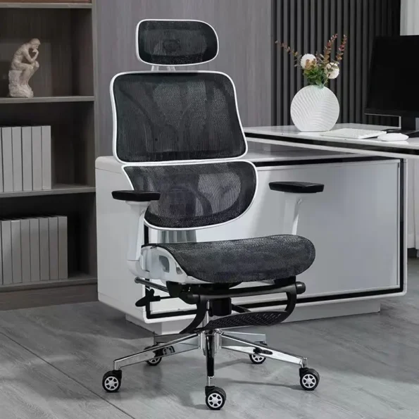 Computer Armchair Comfy Office Chair Comfortable Mesh Office Chairs Home Relax Relaxing Gamming Pc Silla Oficina Meeting Lazy - Image 4