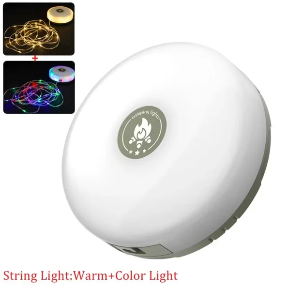 LED Camping Lamp Strip Atmosphere 10M Length Waterproof Recyclable Light Belt Outdoor Garden Decoration Lamp for Tent Room - Image 7
