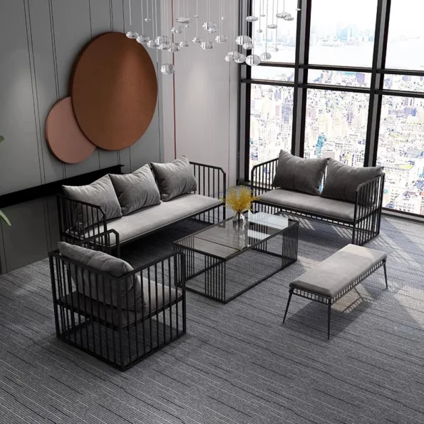 Modern Elegant Sofas Luxury Floor Corner Adults Mini Sofa Lazy Cushion Ensembles De Meubles De Jardin Living Room Furniture - Image 10
