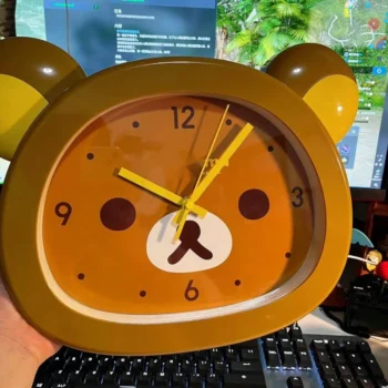 Cute Rilakkuma Bear Wall Clock