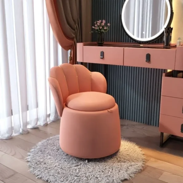 Household Nordic Simple Living Room Sofa Chair With Storage Space Roller Movable Back Chair Light Luxury Leisure Chair Furniture - Image 4