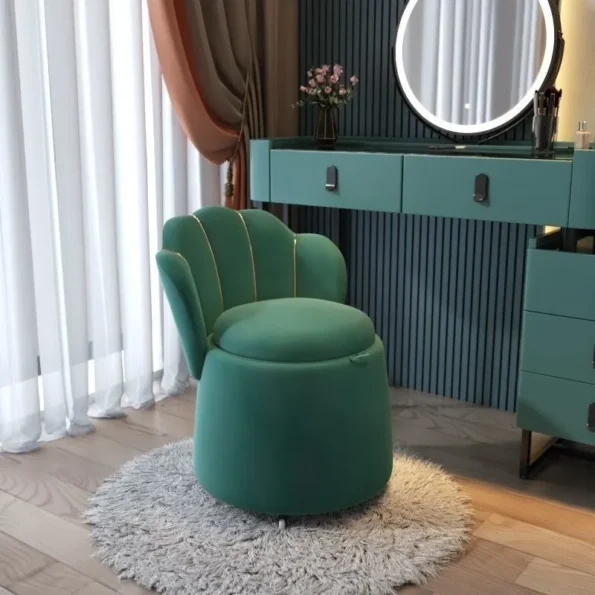 Household Nordic Simple Living Room Sofa Chair With Storage Space Roller Movable Back Chair Light Luxury Leisure Chair Furniture - Image 6
