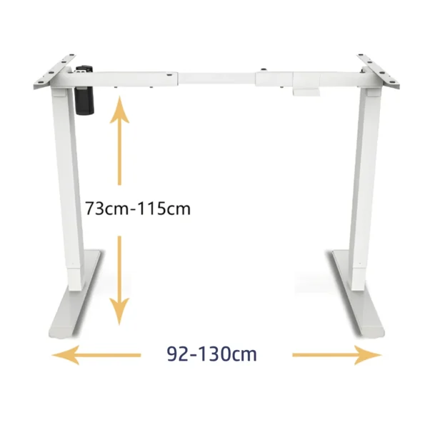 Electric height-adjustable desk frame Sitting, standing, and exercising table frame Height-adjustable standing desk legs - Image 5