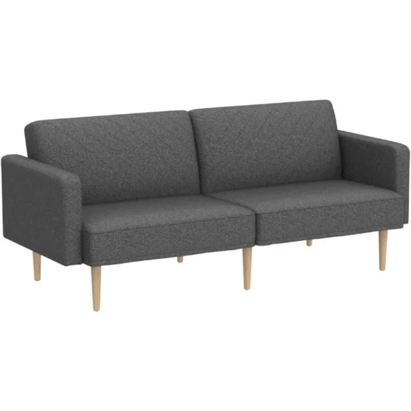 mopio Futon Sofa Bed, Couch, Small Sofa, Sleeper Sofa, Loveseat, Mid Century Modern Futon Couch, Sofa Cama, Couches - Image 4