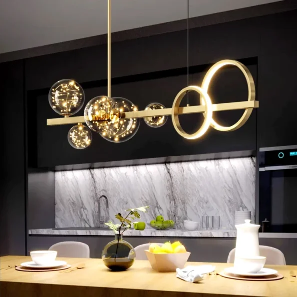Modern dine dining room Pendant lights indoor lighting Ceiling lamp hanging light led Chandeliers for living room indoor lightin - Image 5