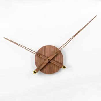 DIY Large Wood Pointer Wall Clock