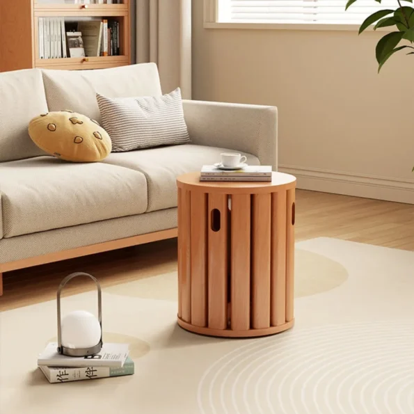 Creative Four In One Dining Chairs New Chinese Style Kitchen Stools Multifunctional Coffee Table Stacking Storage Wooden Bench - Image 4