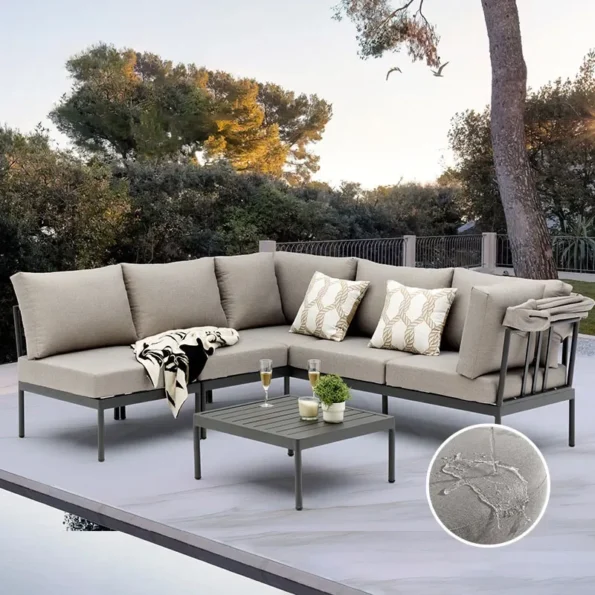 Outdoor Garden Courtyard Villa Homestay Leisure With Canopy Sofa Four-piece Home Combination - Image 3