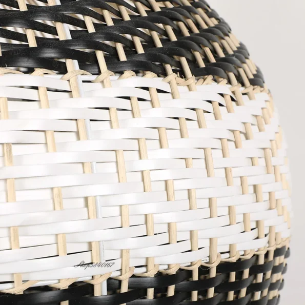 New Rattan Pendant Lights Creative Color Matching Rattan Lamp Chinese Style Luminaire for Dining Room Restaurant Suspension Lamp - Image 4