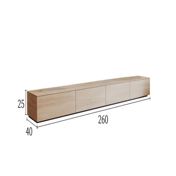 Console Tv Stands Modern Living Room Home Wood Solid Wood Standing Tv Cabinet Pedestal Meuble Tv Suspendu Luxury Furniture - Image 4