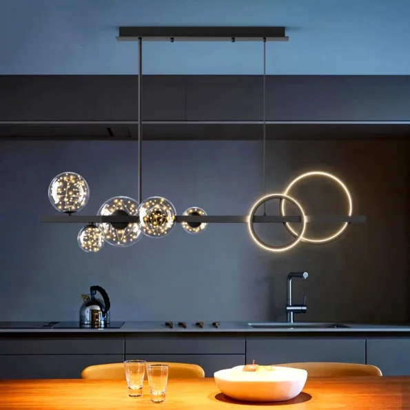 Modern dine dining room Pendant lights indoor lighting Ceiling lamp hanging light led Chandeliers for living room indoor lightin