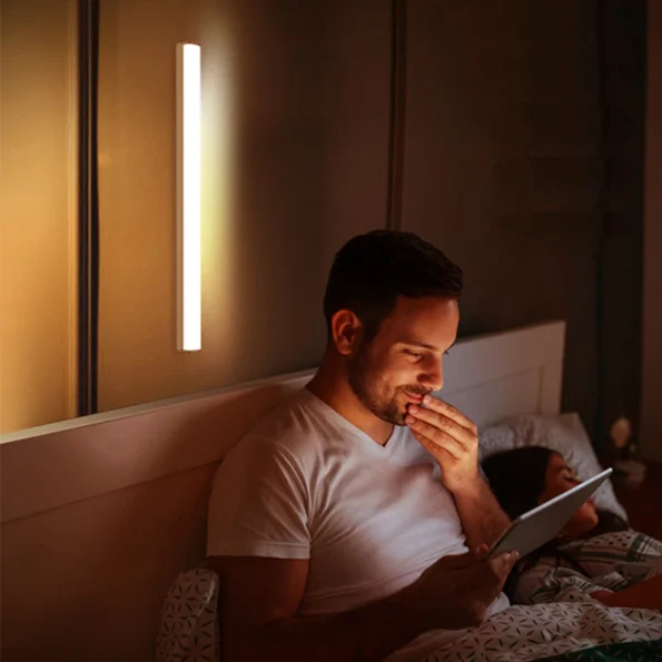 Wireless LED Night Light Motion Sensor Light Closet Night Lamp For Kitchen Bedroom Detector Light Cabinet Staircase Backlight - Image 5