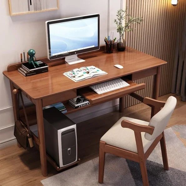 Office Computer Desks Work Gaming Bedroom Modern Practical Computer Desks with Drawers Advanced Mesa Ordenador Office Furniture