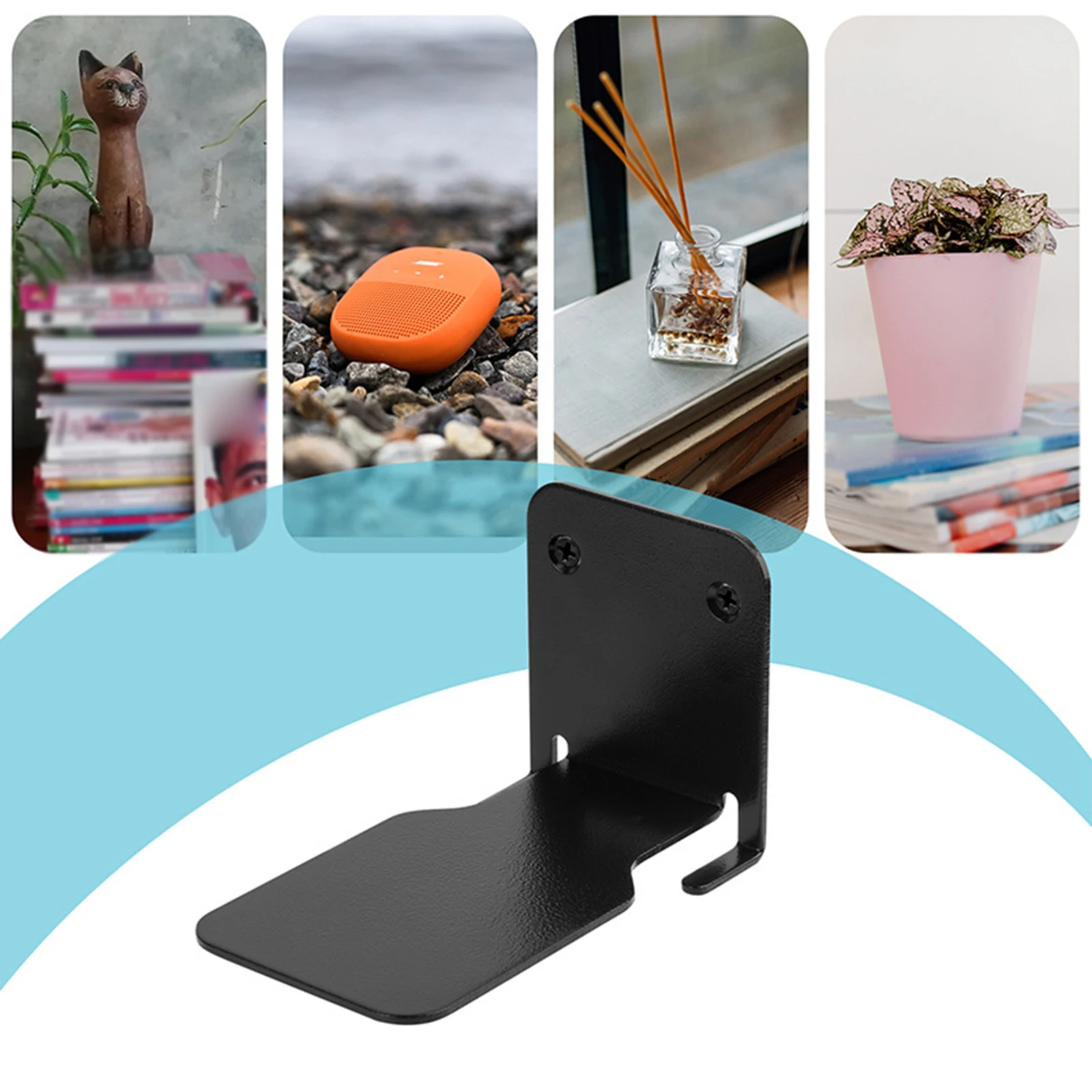 Invisible Floating Bookshelf Shelves Wall Mounted Book Organizer for Home Entryway Bedroom Wall Ledge Bookcase Organizer - Image 5