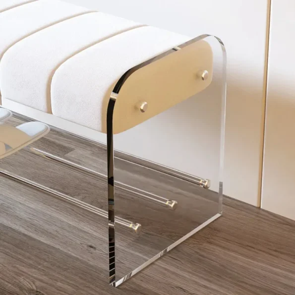 Luxury Shoe Changing Stools Hallway Shoe Cabinet Ottomans Bench Storage Living Room Sofa Stool Bedroom Bed End Stool Furniture - Image 2