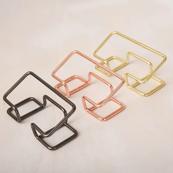 Business Card Holder Desk Bracket Cards Organizer Office Gift Display Holders - Image 2