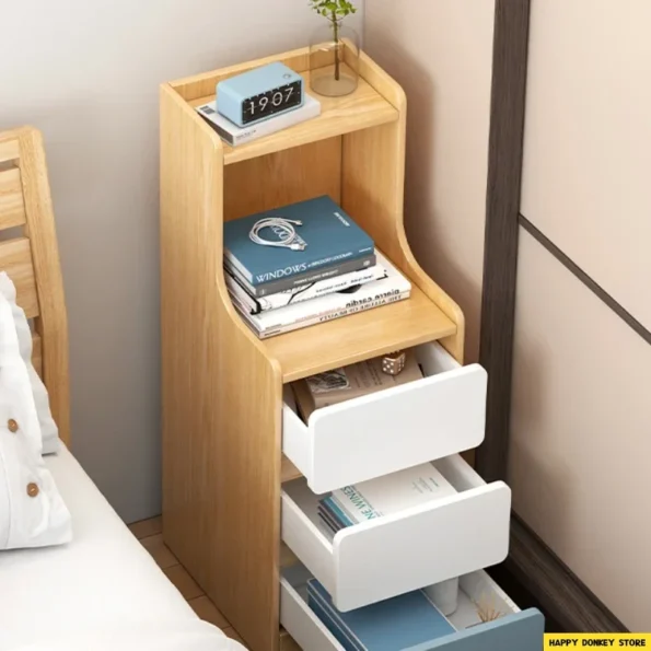Modern Morocco Bedside Table: Minimalist Bedroom Furniture - Image 4