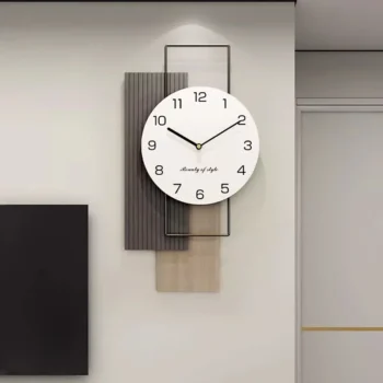 Silent Living Room Wall Clock