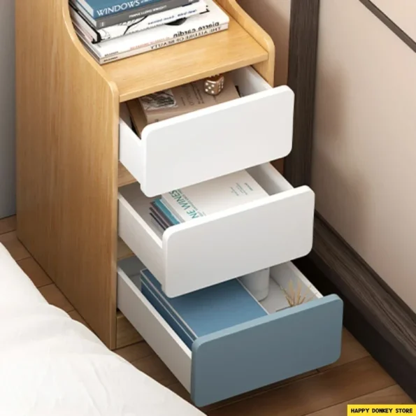 Modern Morocco Bedside Table: Minimalist Bedroom Furniture - Image 3