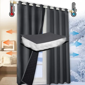 Muwago Warm Folder Cotton Curtains