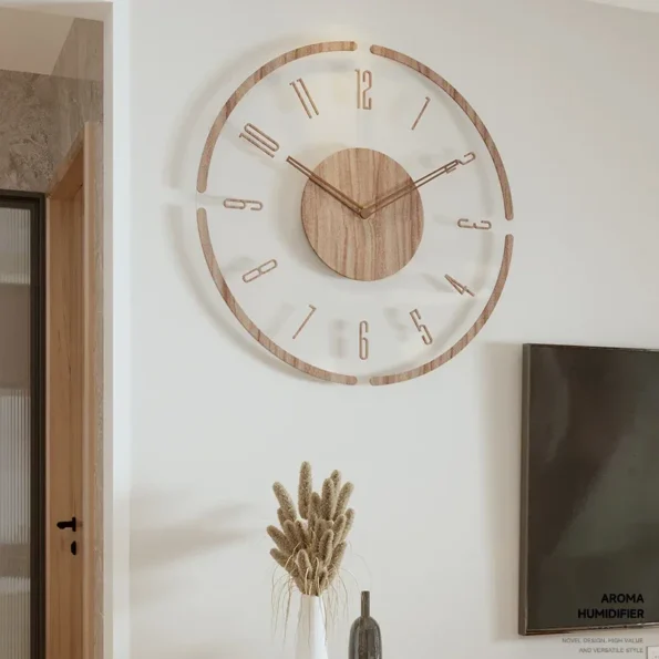 Silent Quartz Wall Clock