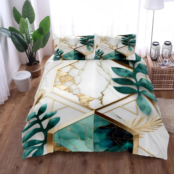 Japanese Crane Duvet Cover Set - Image 4