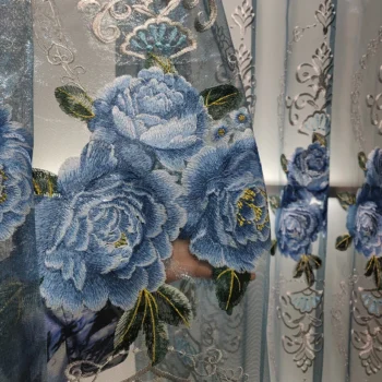 Exquisite Embroidered Curtains