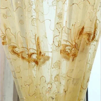 Butterfly Sheer Voile Curtains