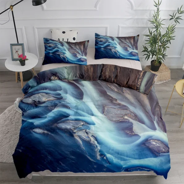 Japanese Crane Duvet Cover Set - Image 2