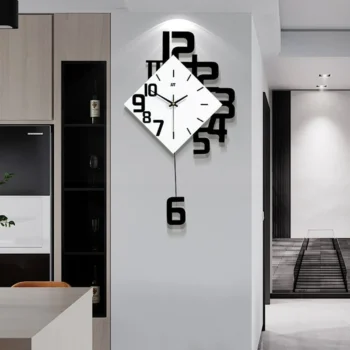 Nordic Living Room Wall Clock