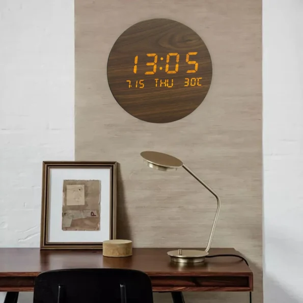 Log Intelligent Wall Clock